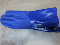 Power Coat Blue Gloves